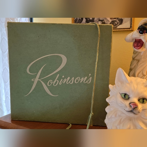 1950s Vintage Robinsons California Hat Box - Picture 4 of 6